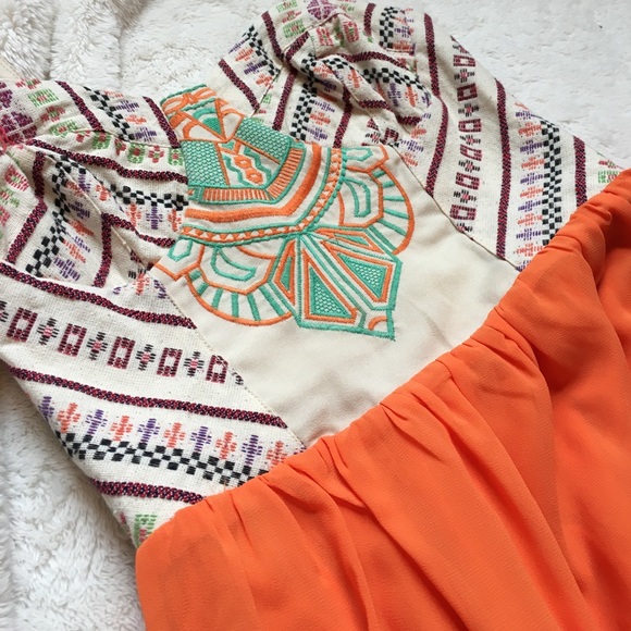 Urban Outfitters Dresses & Skirts - Orange Cream Sun Dress