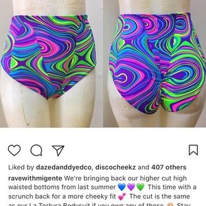 Ravewithmegente Lalaland high waisted bottoms