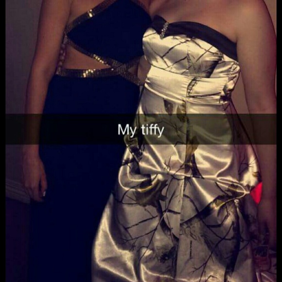 Realtree AP Snow Camo Prom Dress - Picture 1 of 1