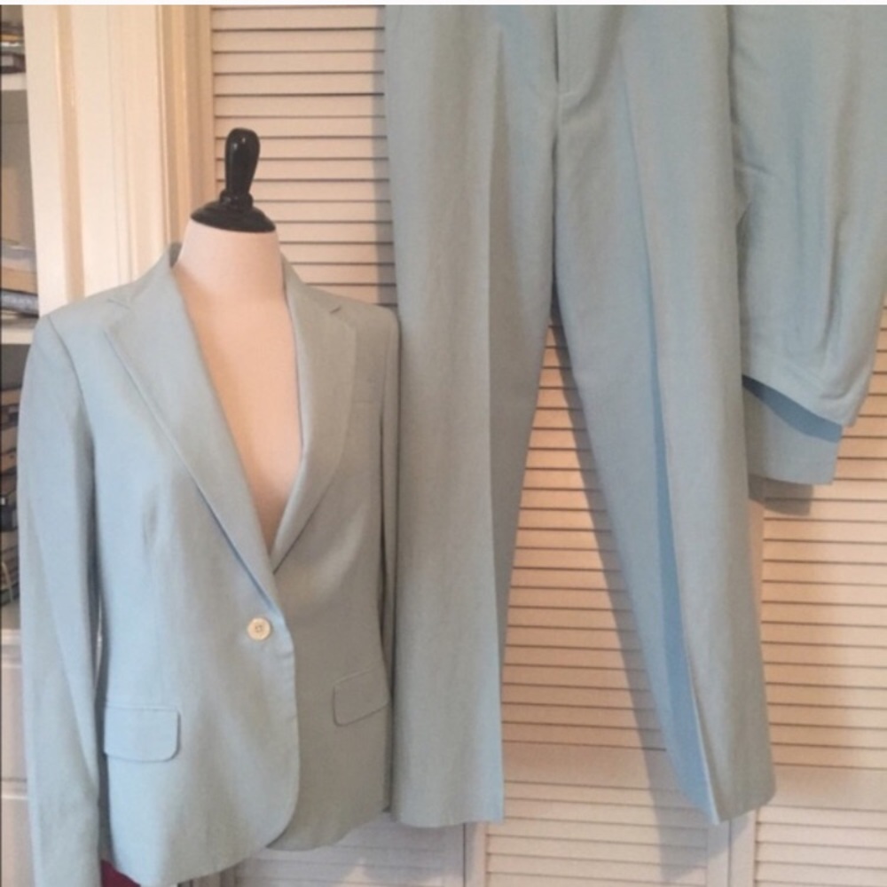 Light blue Ralph Lauren suit