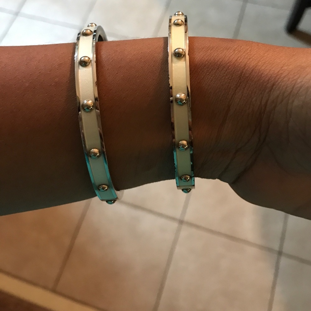 ***SOLD***Authentic Coach Silver Bangle Bracelet