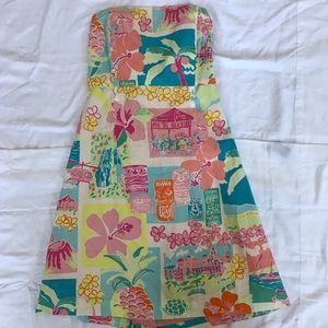 Strapless Lilly Pulitzer Dress