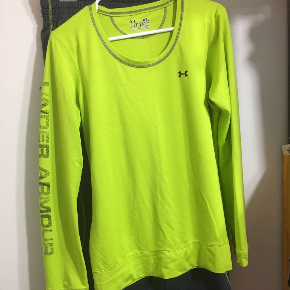Men's Under Armour XLarge neon green