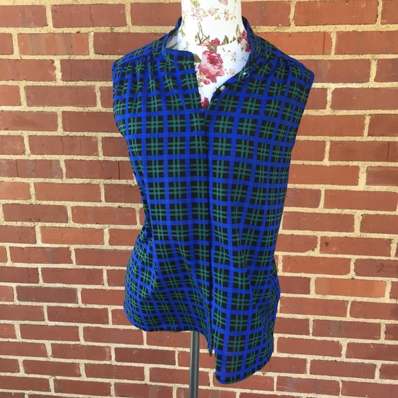 J. Crew Tops - 🆕JCREW plaid blouse