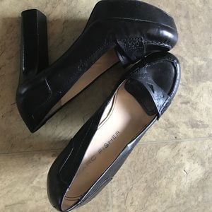 High black woman shoe