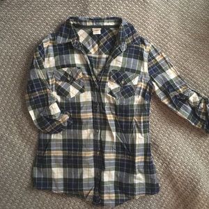 Plaid Button Down