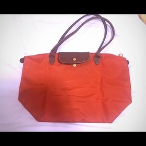 Longchamp Le Pilage Large Shoulder Tote NWOT