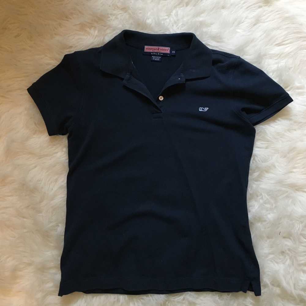 Vineyard Vines navy polo