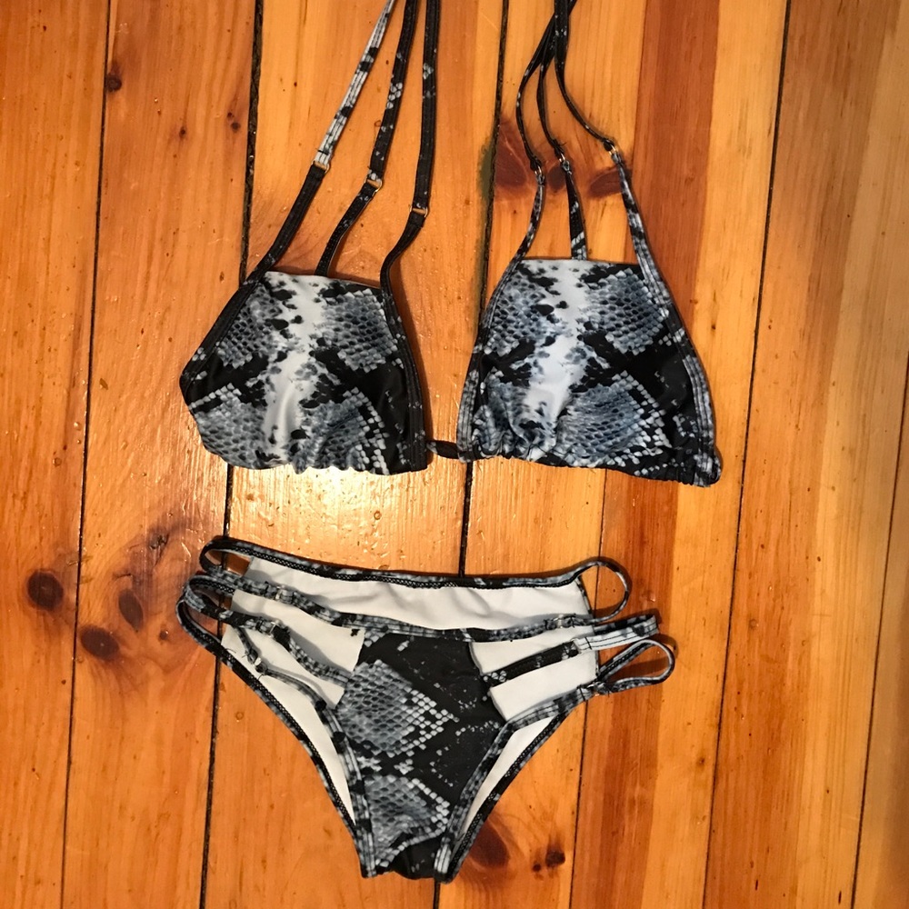 Snake Print Bikini