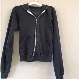 American Apparel grey hoodie