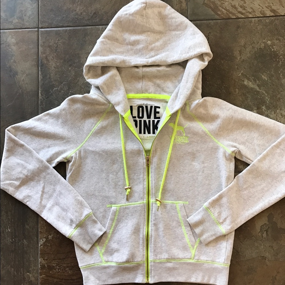 VS PINK Limited Edition Zip Up Hoodie S - Picture 1 of 4
