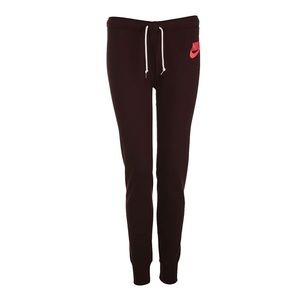 Maroon Nike Rally Tight Sweatpants
