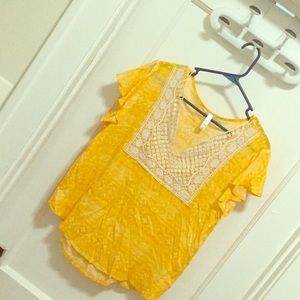 Yellow blouse from Target