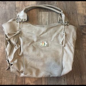 Gray purse