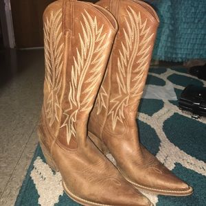 Authentic cowboy boots