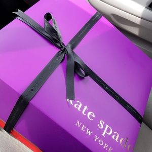 Kate spade x Keds rose gold glitter shoes