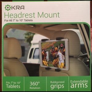 Vehicle Headrest Mount for Tablet
