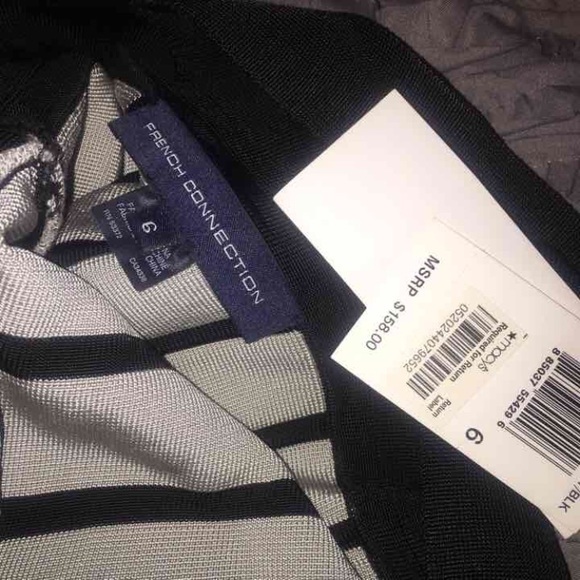 Silver and black bandage dress - Picture 4 of 5