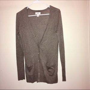 Anne Taylor Loft Long Sleeve Cardigan