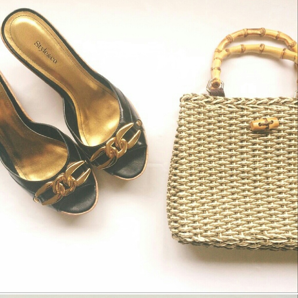 💛 Cork wedge slide