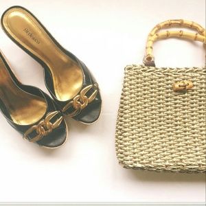 💛 Cork wedge slide