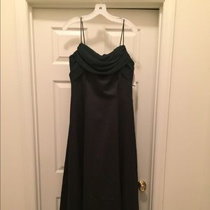 Michaelangelo hunter green dress