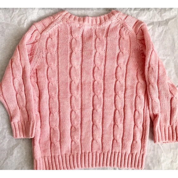 NWT Janie Jack Boys (or Girls) Cable Knit Sweater - Picture 3 of 5