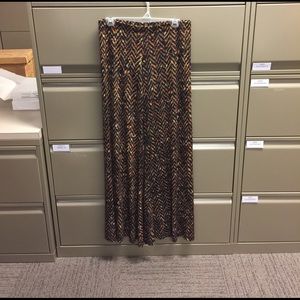 Ladies palazzo pants in large