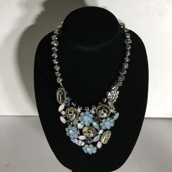 Betsey Johnson Jewelry - Betsey Johnson Chunky Lock & Key Necklace
