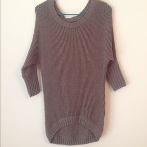 Express 3/4 sweater tunic