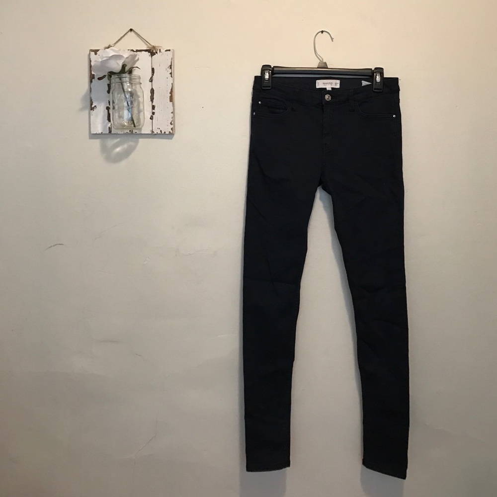 Mango blue skinny pant