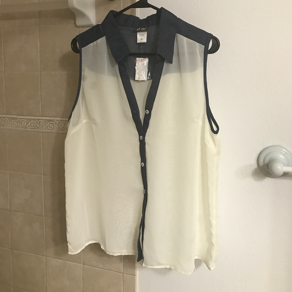 Sheer blouse