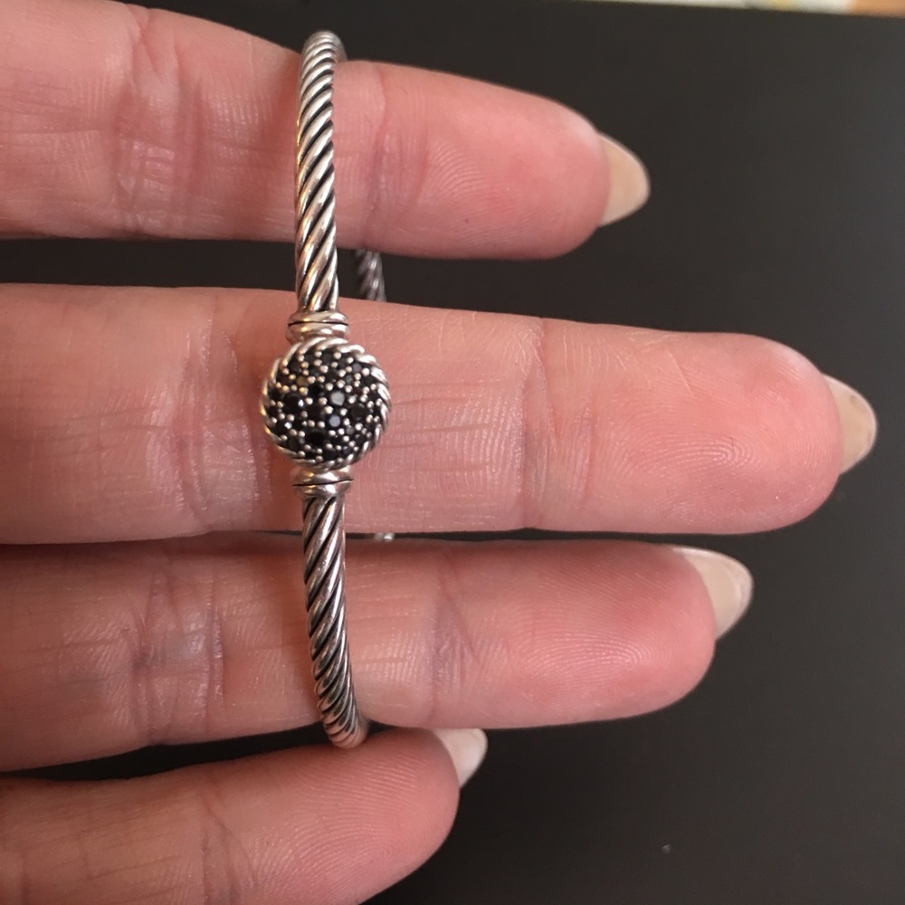 David Yurman Black Diamond Pave Bracelet