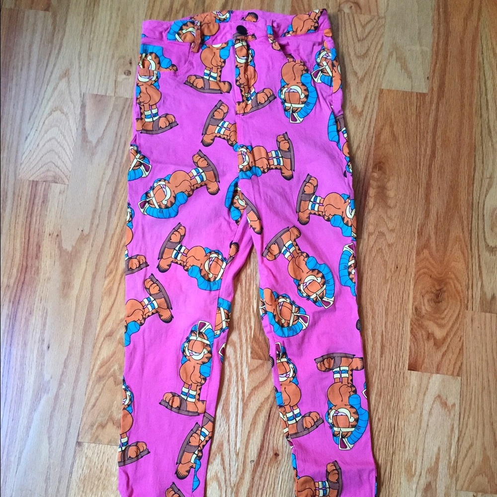 Lazy Oaf high-waisted pants
