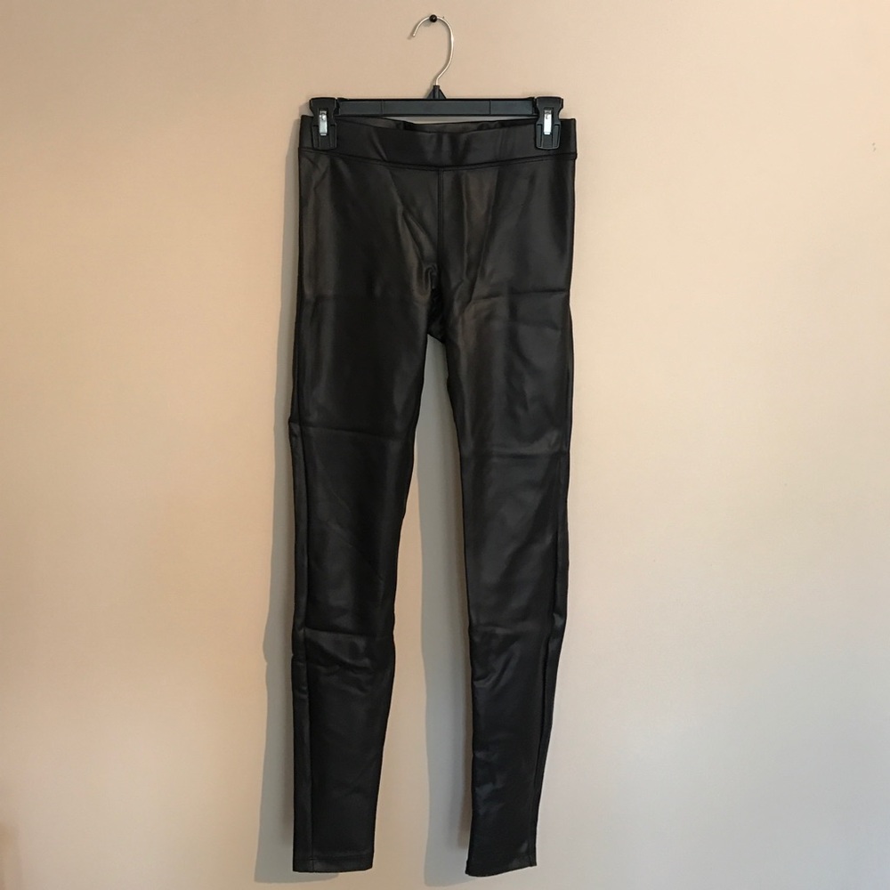 NWOT Express feaux leather leggings