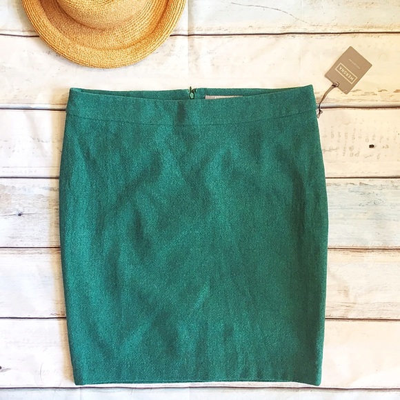 Merona Dresses & Skirts - NWT Merona Emerald Green Tweed Skirt