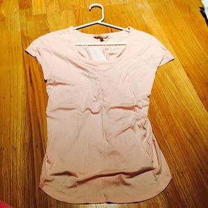 Cream silky Banana Republic blouse, NWT