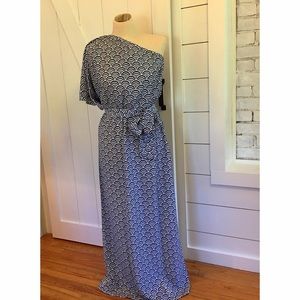 NWT Mudpie size S Maxie Dress 💙 Blue Shell 🐚