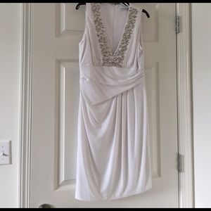 Calvin Klein White Cocktail Dress