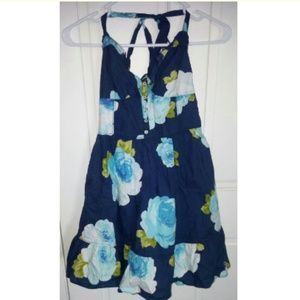 Abercrombie & fitch navy blue dress