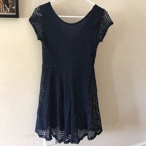 Aeropostale Navy Blue Dress