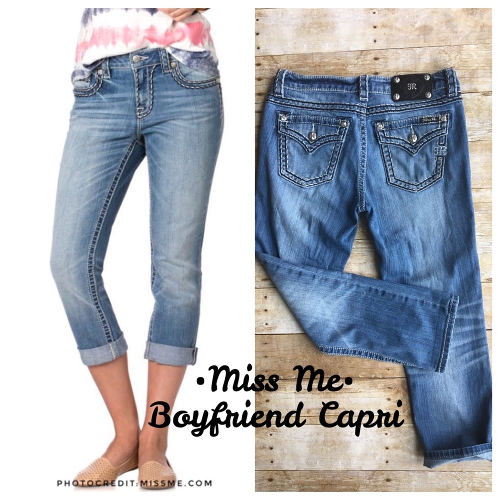 Miss Me Boyfriend Capri