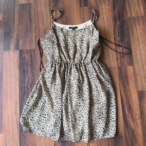 Animal print summer dress