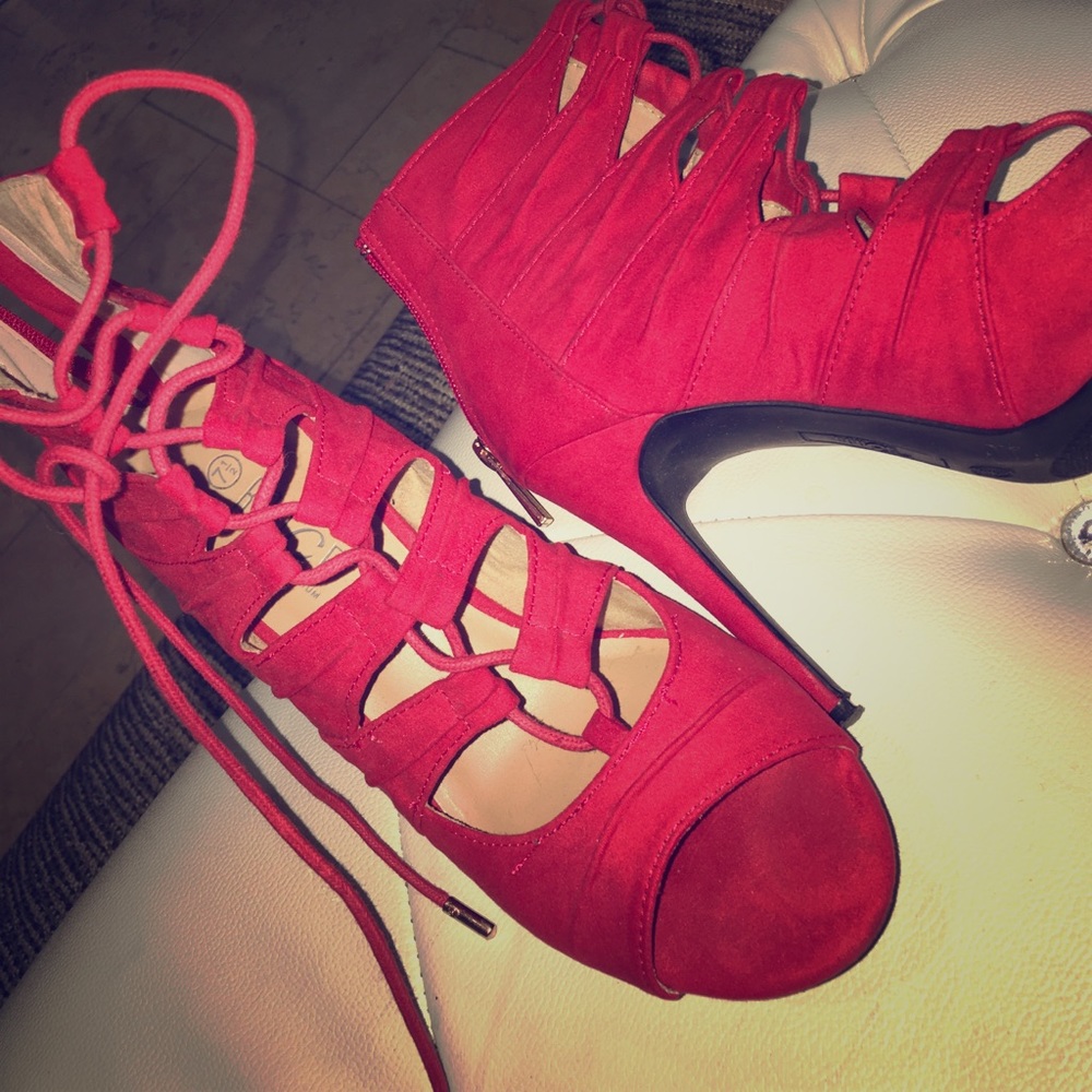 Red heels!