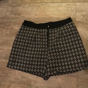 Forever 21 printed high waisted shorts