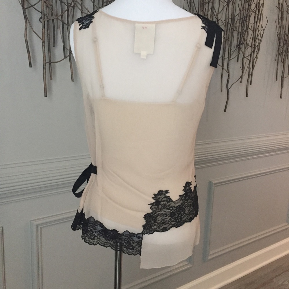 Anthro- Yoana Baraschi Victoire Lace Top - Picture 3 of 5