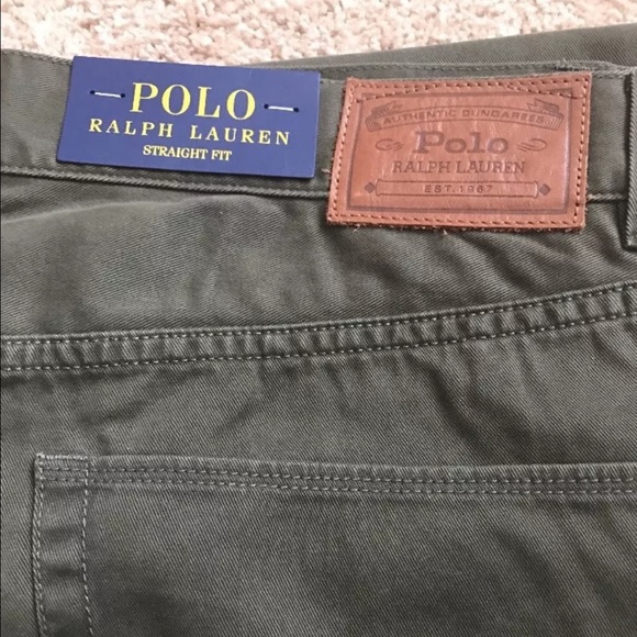 Polo Ralph Lauren Pants Hunter Olive - Picture 1 of 4