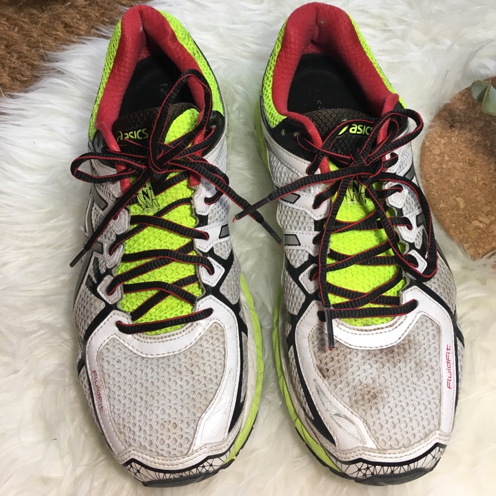 Men's Asics Dynamic Duomax running shoes! SZ 10!