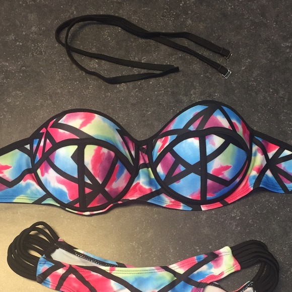 😱LAST ONE!😱 Sexy Push-up Mosaic Bikini - Picture 6 of 6
