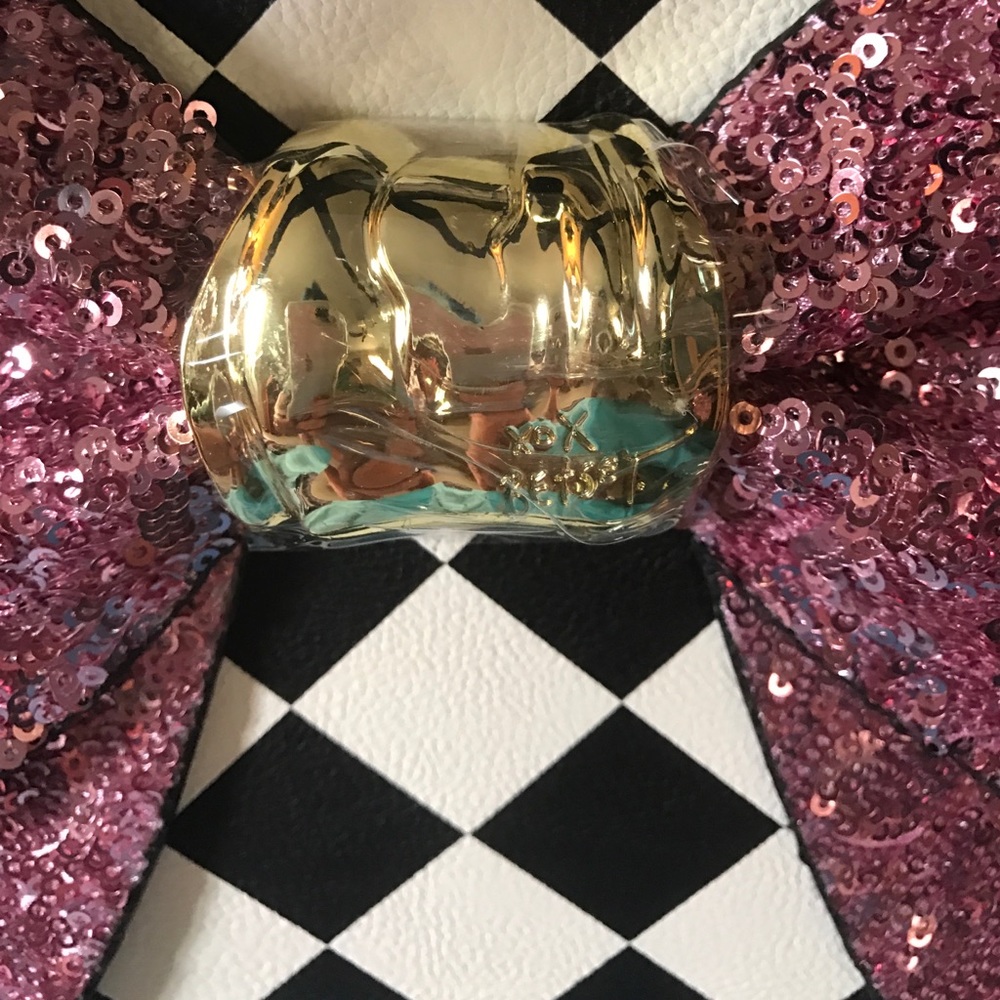 BETSEY JOHNSON LARGE BOW SATCHEL - Picture 5 of 5